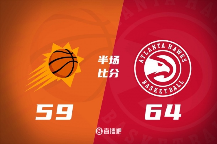 登录入口-老鹰半场64-59领先太阳 CJ16分 布克15分 杰伦·格林4分钟4分